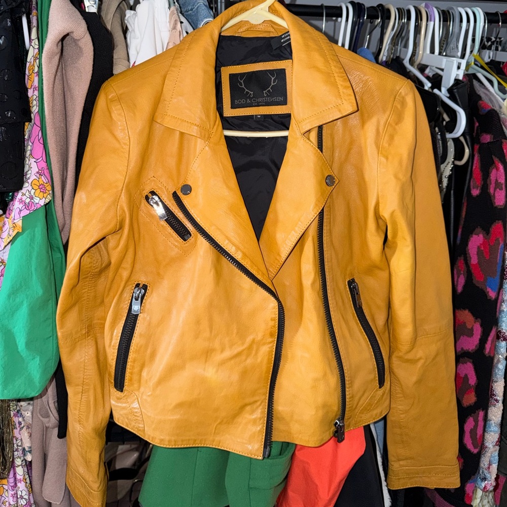 Bod & Christensen leather jacket